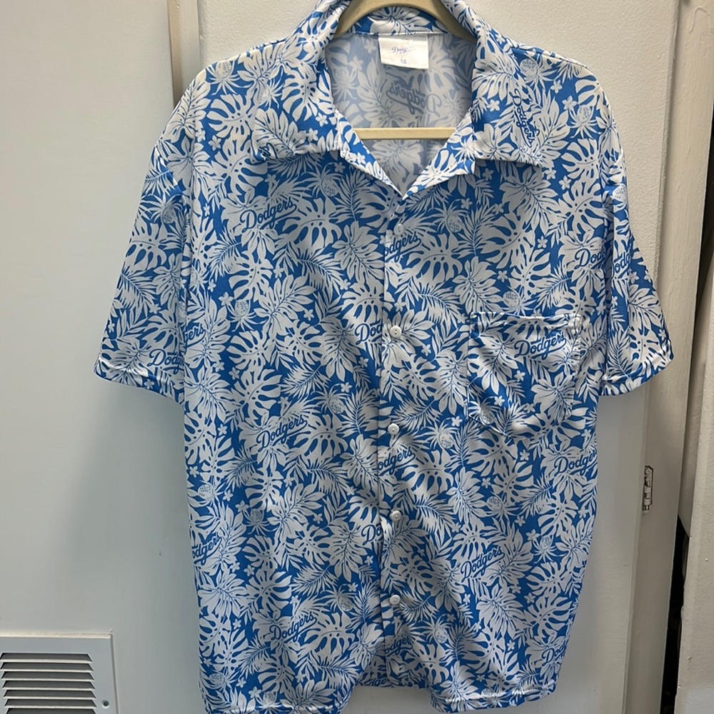 Dodgers hawaiian shirt give away